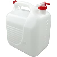 Tayg 602368 plástico 10LT con Grifo- Blanco- Bidón 10L